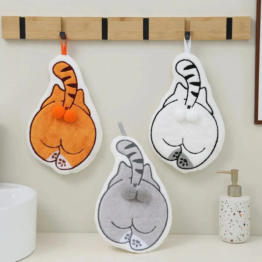 Cute from the front, hilarious from the back, because every bathroom deserves a little personality.