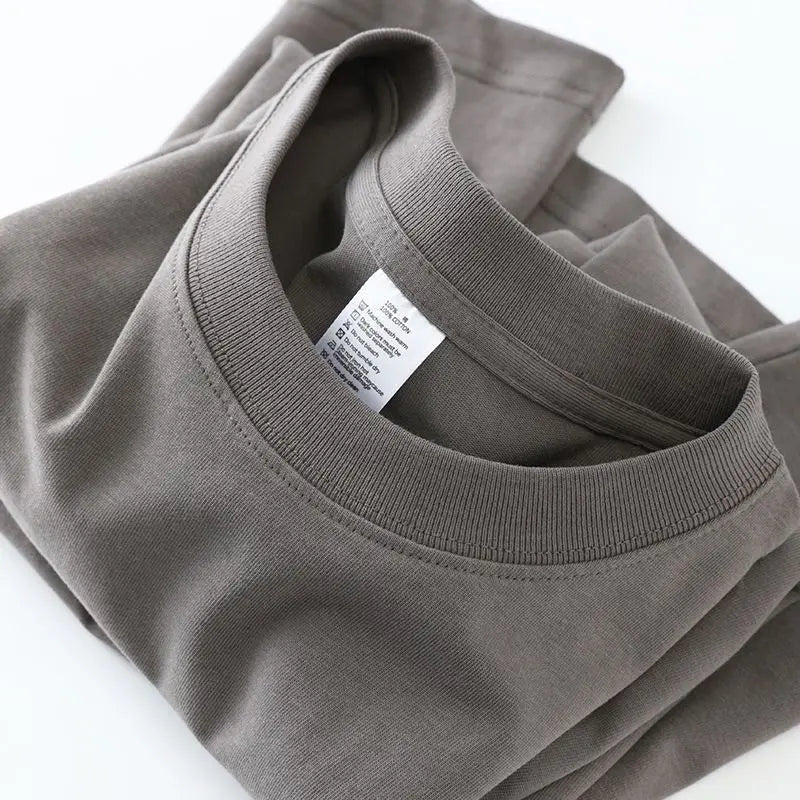 Cotton T-shirt Men's Loose Casual