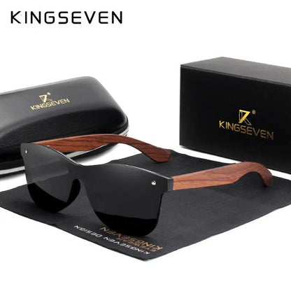Men Wooden Polarized Sunglasses Fashion Sun Glasses Wood