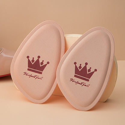 High-heeled Shoes Front Palm Pad Women&#039;s Non-slip Anti-pain Breathable Sweat-absorbing Insole Sponge Anti-wear Half-size Pad Shoes Big Change Small