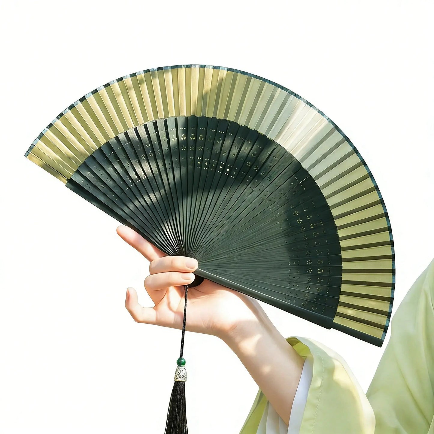 Folding Fan, Ancient Style, Summer Portable Folding Small Fan, New Chinese Style, Classical Female Hanfu Cheongsam Dance Fan