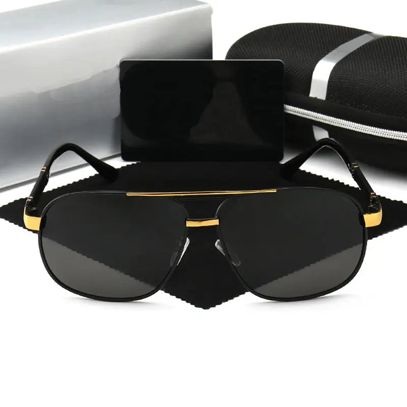 Sunglasses men&amp;#039;s polarized sunglasses driving driver mirror driving fishing frog mirror