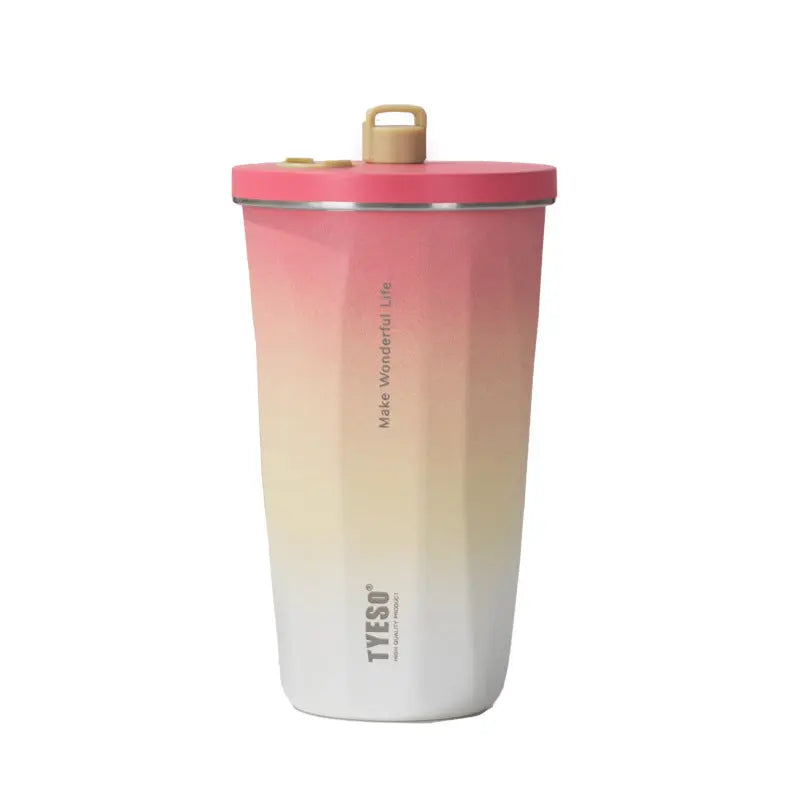Insulated Travel Tumbler with Lid Hot & Cold Reusable Cup
