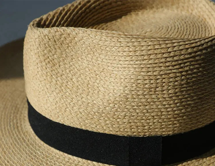 Panama Straw Hat Female New Summer Seaside Vacation Sun Visor