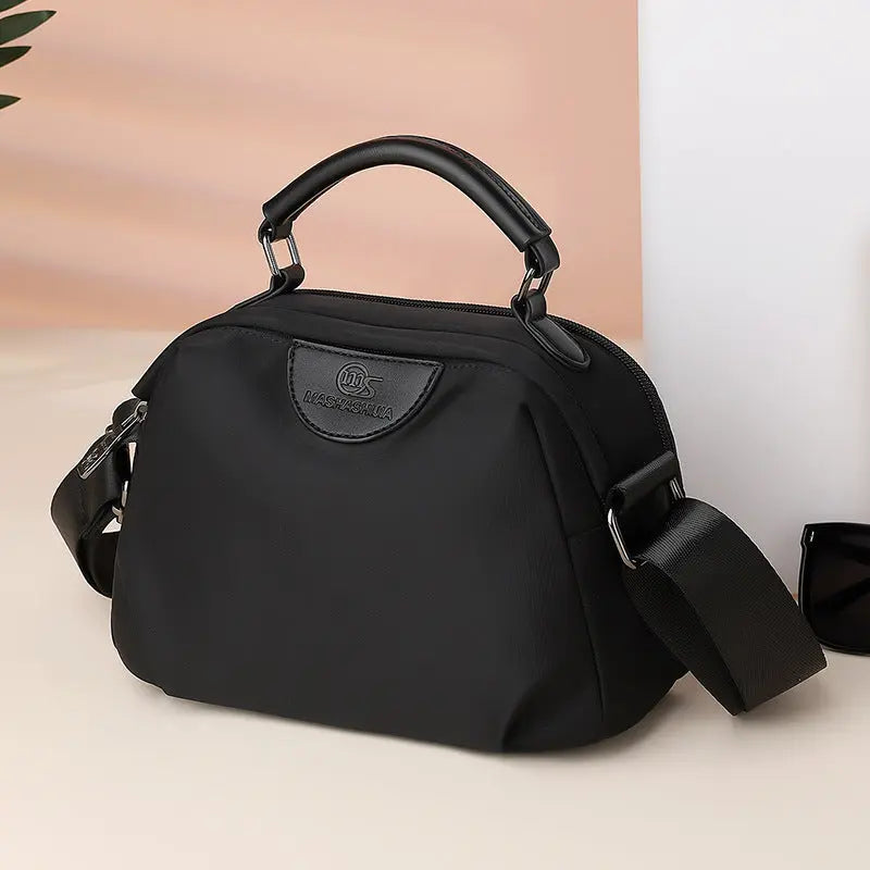 Women's Lightweight Multi-Pocket Crossbody Handbag