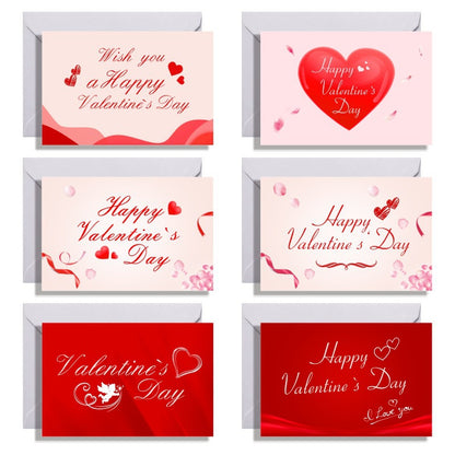 6 Valentine's Day Greeting Cards Greeting Cards Wholesale