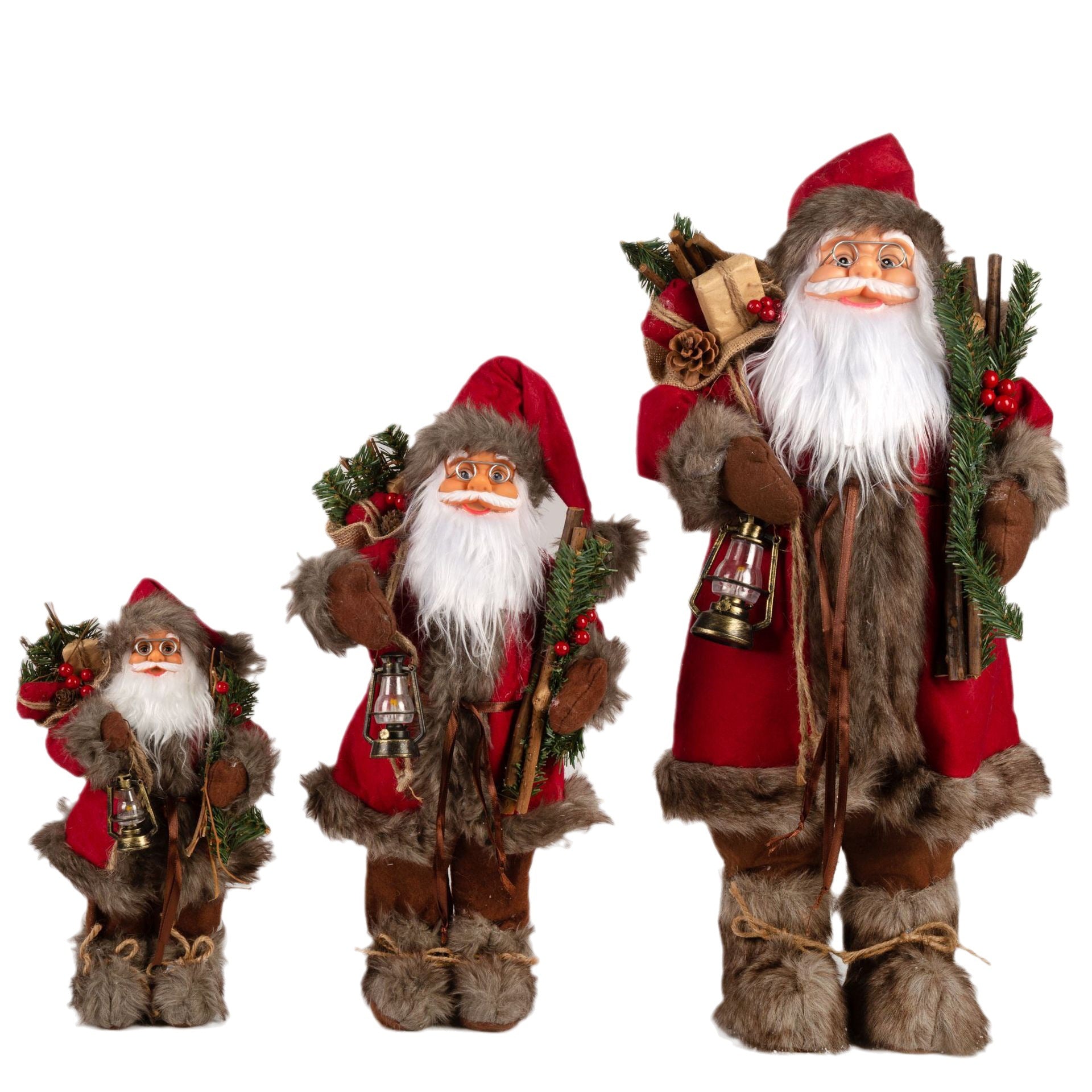 Xintean Santa Claus Ornaments Christmas Decorations Christmas Dolls Doll Ornaments