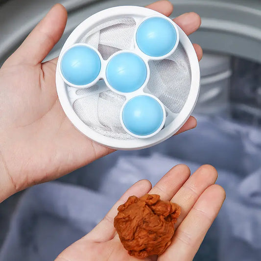 Washing Machine Filter Bag Hair Removal Household Hair Removal And Hair Absorbing Artifact Sticky Hair Cleaning Filter Wool Collection Laundry Bag
