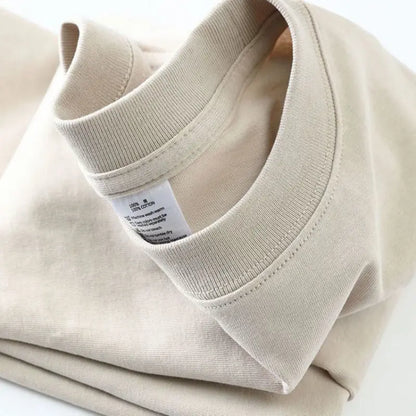 Cotton T-shirt Men's Loose Casual