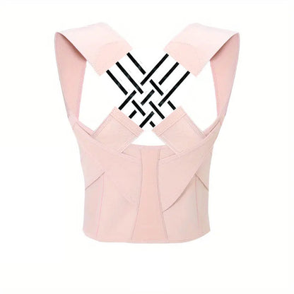 Pink Explosion Anti-hunchback Correction Belt Body Posture Corrector Student Children Writing Back Correction Belt