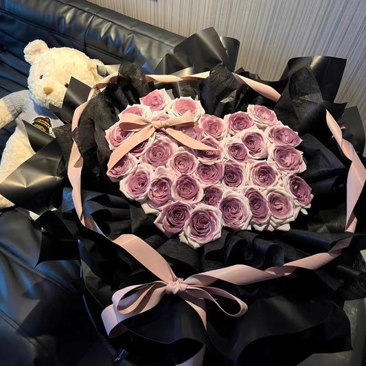 Wu Plum Sauce Bouquet Immortal Flower Soap Rose Bouquet Tanabata Valentine's Day Gift For Girlfriend's Birthday