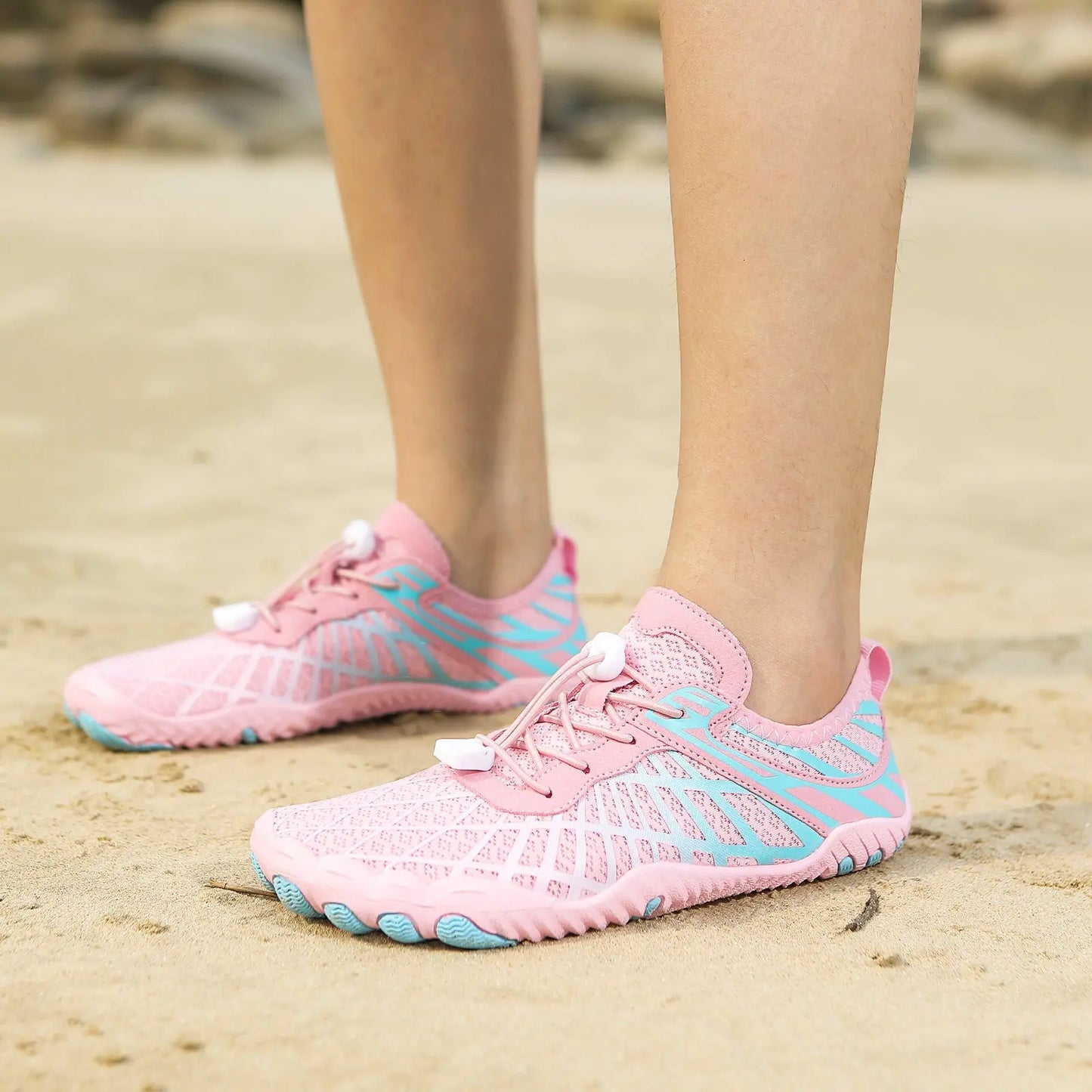 Beach Shoes Five Finger Tracing Shoes Wading Surfing Fishing Swimming Diving Fitness Yoga Cycling Mountain Climbing Running
