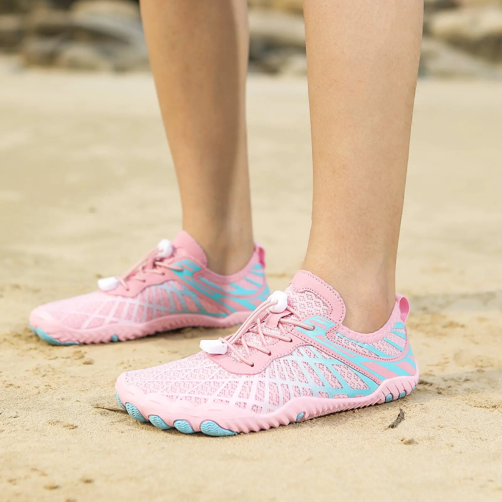 Beach Shoes Five Finger Tracing Shoes Wading Surfing Fishing Swimming Diving Fitness Yoga Cycling Mountain Climbing Running