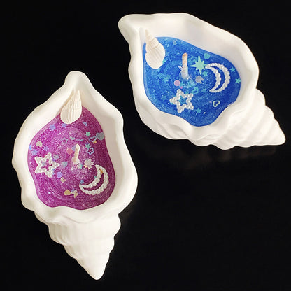 Conch Aromatherapy Candle Marine Shell Aromatherapy Candle Ornaments Tanabata Creative Gift Couple Conch Candle Gift
