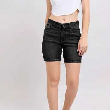 Summer New Women's Clothing European And American Fashion Simple All-match Casual Denim Shorts