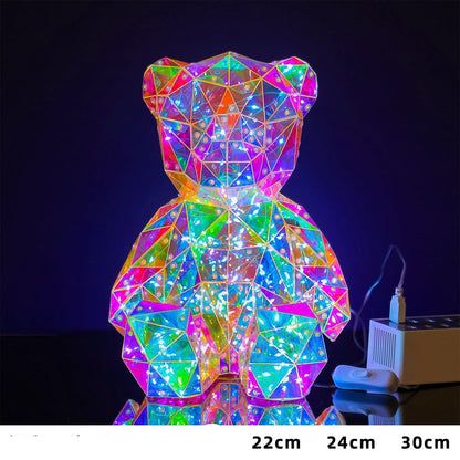 Valentine&#039;s Day Gift Couple Night Light Bear Doll
