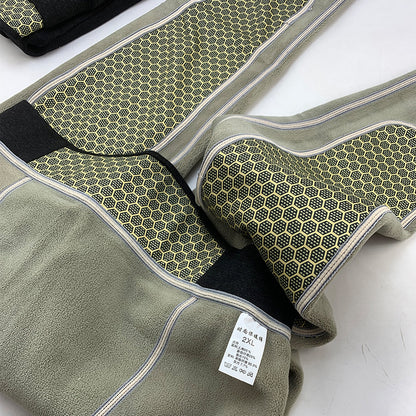 500 Grams Of Men&#039;s Graphene Boiling Pants Color Ram Pants Alpaca Wool Padded Cotton Pants Knee Pads Waist Crotch