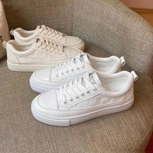 Flat White Shoes Women's 2022 Summer New Sneakers Breathable Korean Version All-match Casual Shoes Women's Wholesale Single Shoes