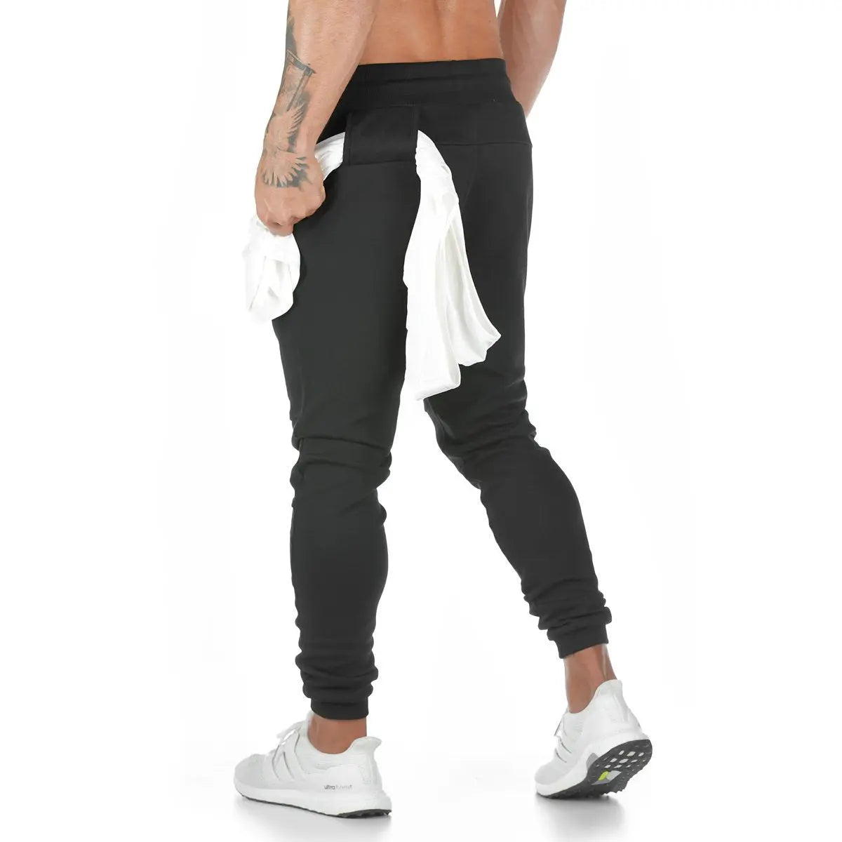 Summer Muscle Fitness Brothers New Casual Sports Trousers Men&amp;#039;s Fitness Trousers Running Training Pants