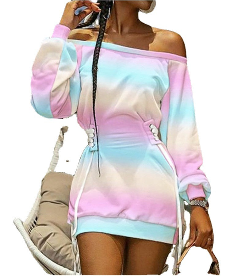 Long-sleeved Loose Dress