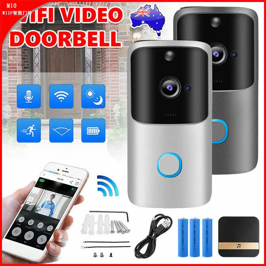 M10 Smart Doorbell WIFI Video Doorbell Remote Home Monitoring Video Voice Building Intercom 720p