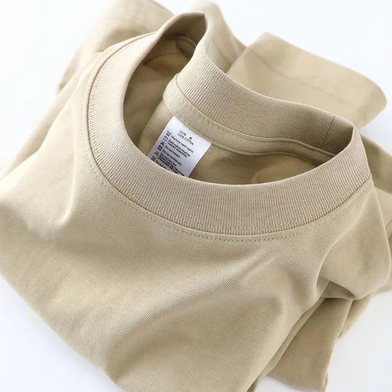 Cotton T-shirt Men's Loose Casual