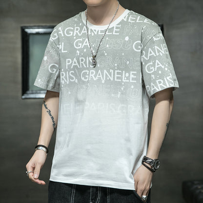 Graphic streetwear t-shirt available in multiple colors – featuring an abstract line design, text elements, soft breathable fabric, and stylish modern appeal.