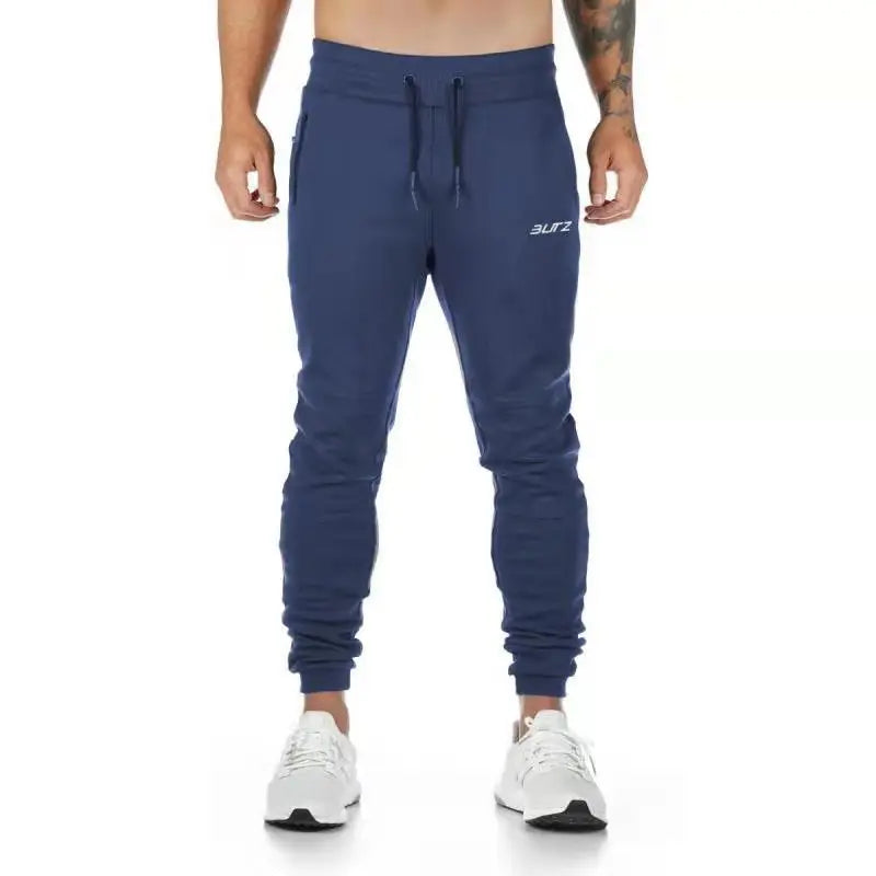 Summer Muscle Fitness Brothers New Casual Sports Trousers Men&amp;#039;s Fitness Trousers Running Training Pants