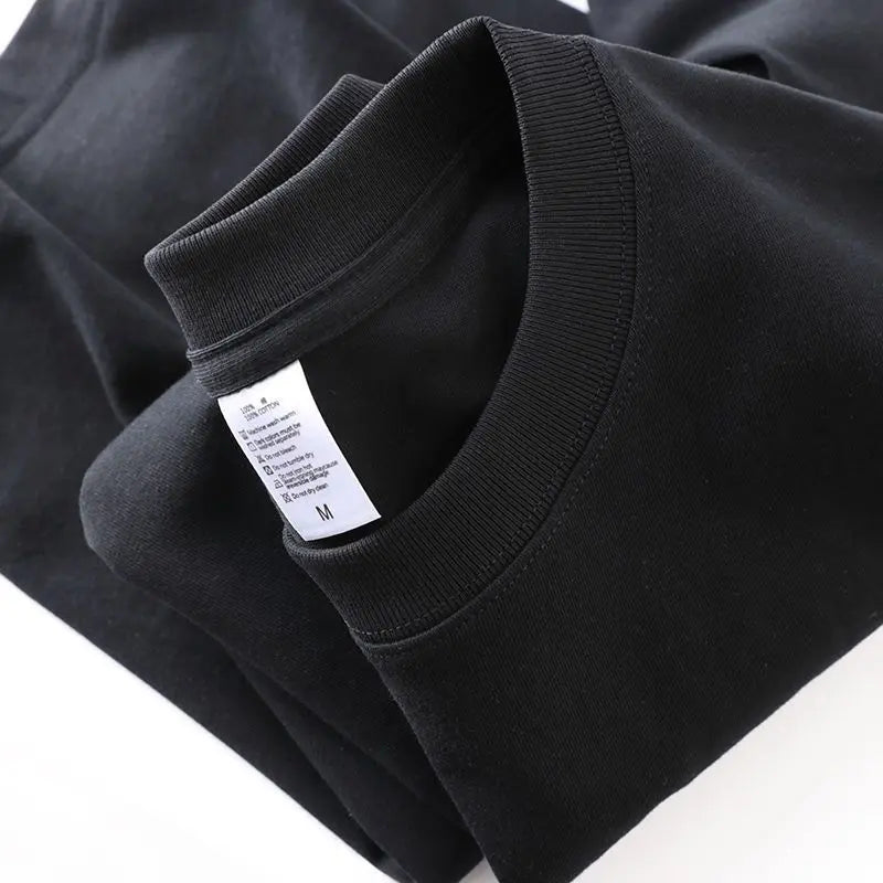 Cotton T-shirt Men's Loose Casual