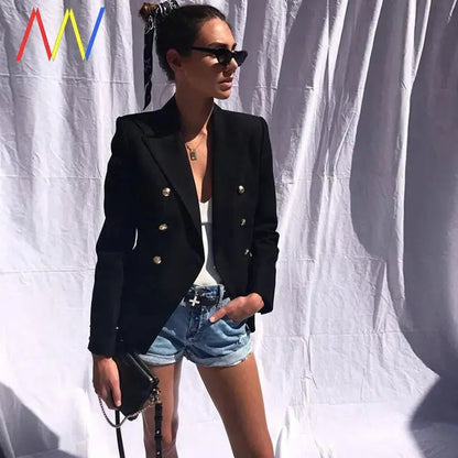 Ladies For Jacket Autumn Blazer Women Jackets Office Lady