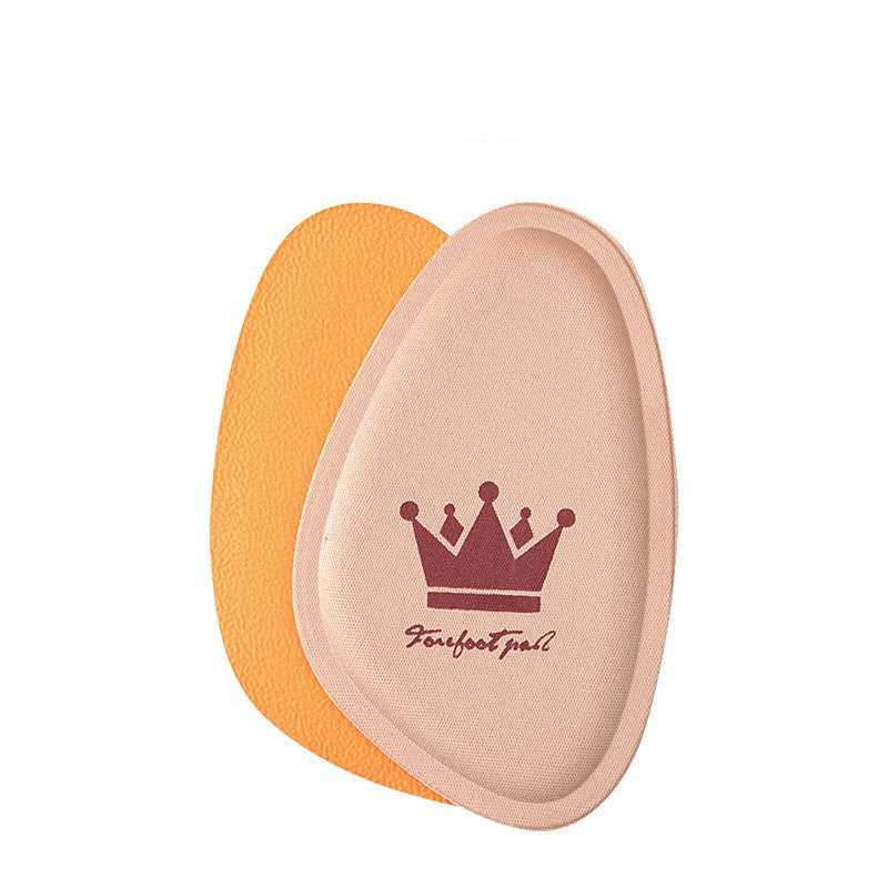 High-heeled Shoes Front Palm Pad Women&#039;s Non-slip Anti-pain Breathable Sweat-absorbing Insole Sponge Anti-wear Half-size Pad Shoes Big Change Small