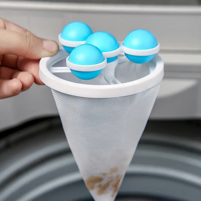 Washing Machine Filter Bag Hair Removal Household Hair Removal And Hair Absorbing Artifact Sticky Hair Cleaning Filter Wool Collection Laundry Bag