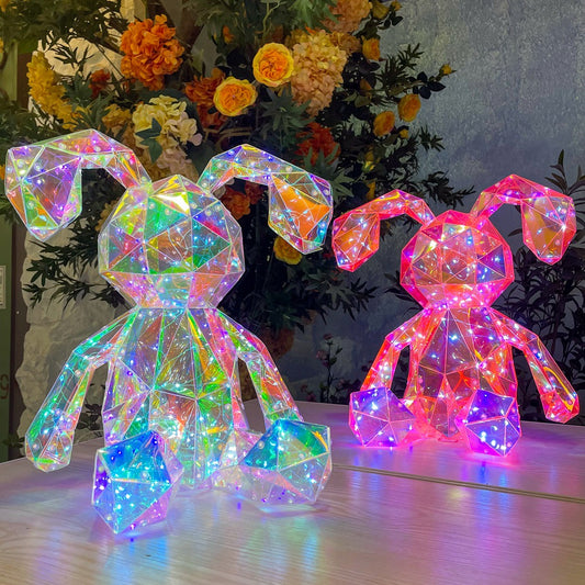 Valentine&#039;s Day Gift Couple Night Light Bear Doll
