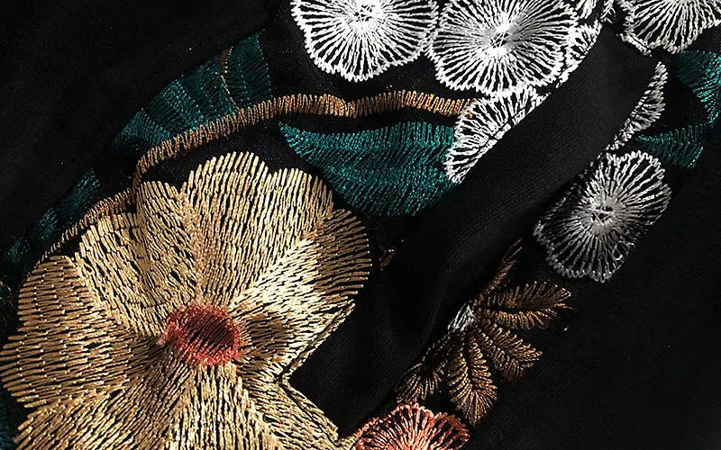 Men’s Embroidered Jogger Pants Relaxed Fit Streetwear