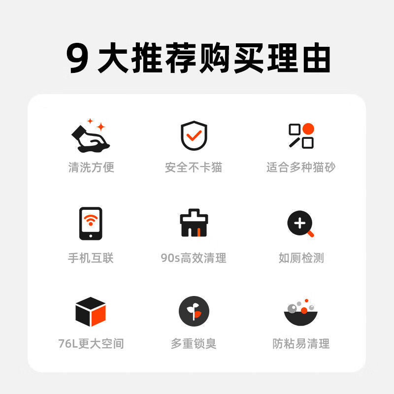 Xiaopei Smart Cat Toilet Max2 Fully Automatic Cat Litter Box Second Generation Upgraded Extra Large Electric Fully Enclosed Cat