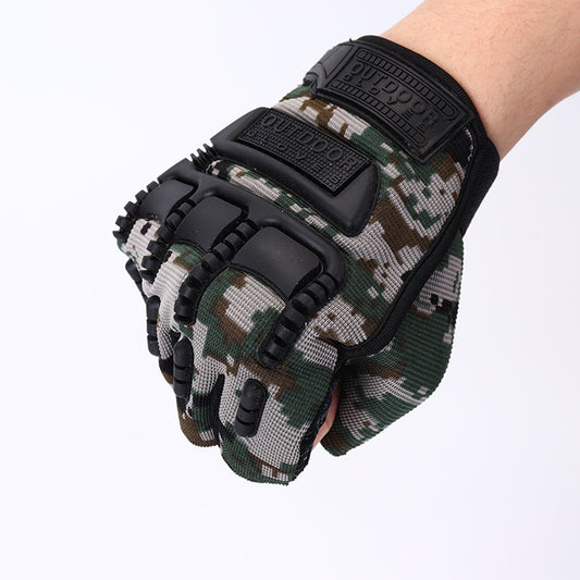 Tactical Gloves Half-finger Male Amazon Weightlifting Training Camping Men And Women Breathable Outdoor Sports Anti-collision Wear-resistant Gloves