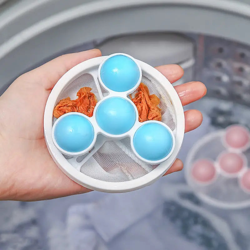Washing Machine Filter Bag Hair Removal Household Hair Removal And Hair Absorbing Artifact Sticky Hair Cleaning Filter Wool Collection Laundry Bag