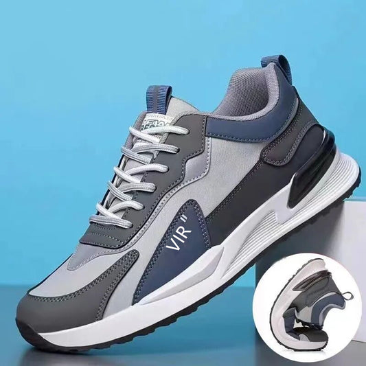 2024 New Men&#039;s Shoes Sneakers Running Trendy Casual High-end Students All-match Men&#039;s Heightened Soft-faced Walking Shoes