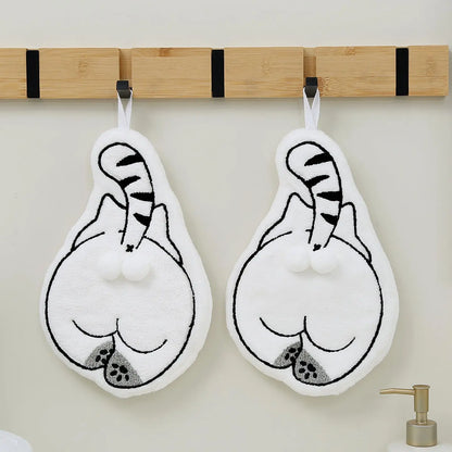 Cute from the front, hilarious from the back, because every bathroom deserves a little personality.