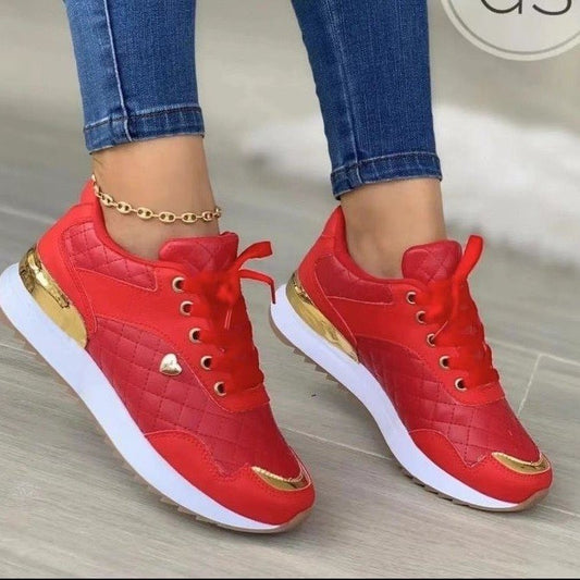 Sports Shoes Women&#039;s Spring And Autumn New Breathable Color Matching Casual Running Shoes Sneaker