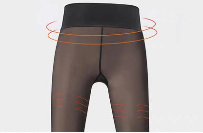 Leggings For Women In Autumn And Winter Plus Velvet Pantyhose Thickened Outer Wear All-in-one Bare Leg Artifact