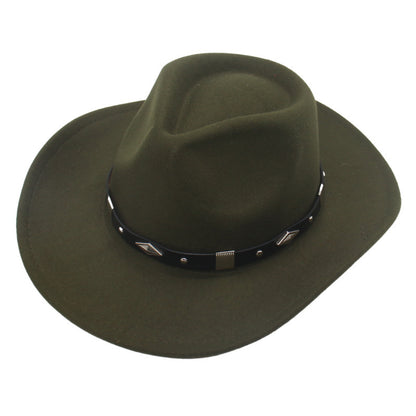 Love Top Western Cowboy Warped Top Hat Jazz Dance Tibetan Tibetan Style Tibetan Hat