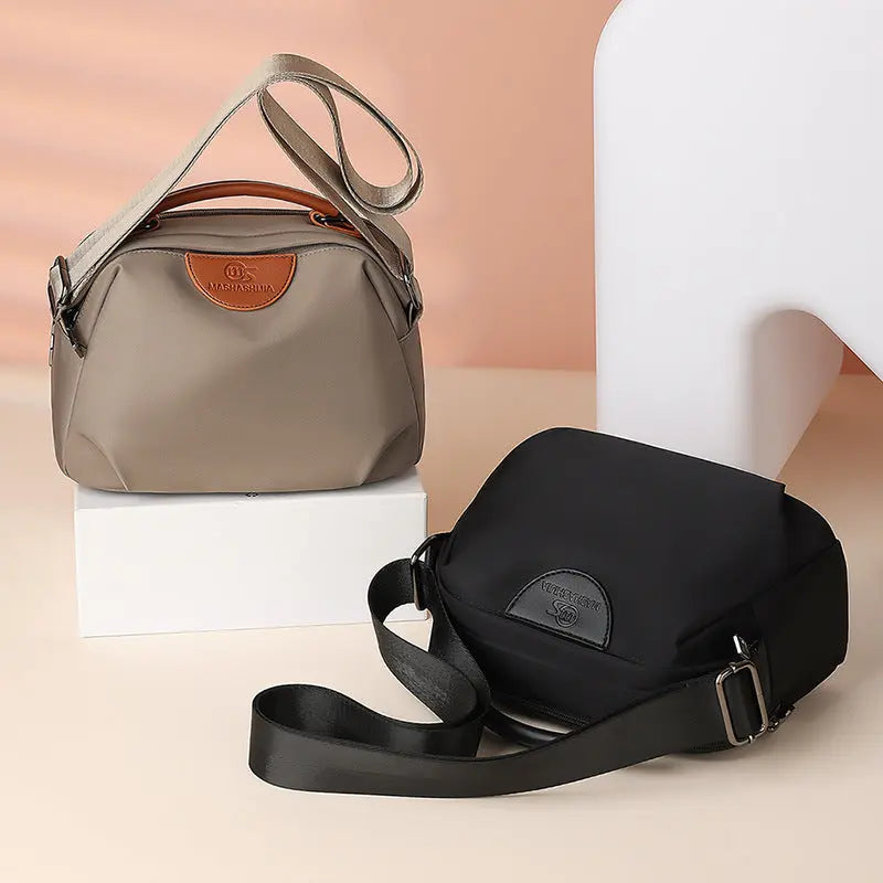 Women's Lightweight Multi-Pocket Crossbody Handbag