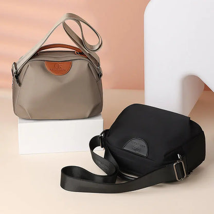 Women's Lightweight Multi-Pocket Crossbody Handbag