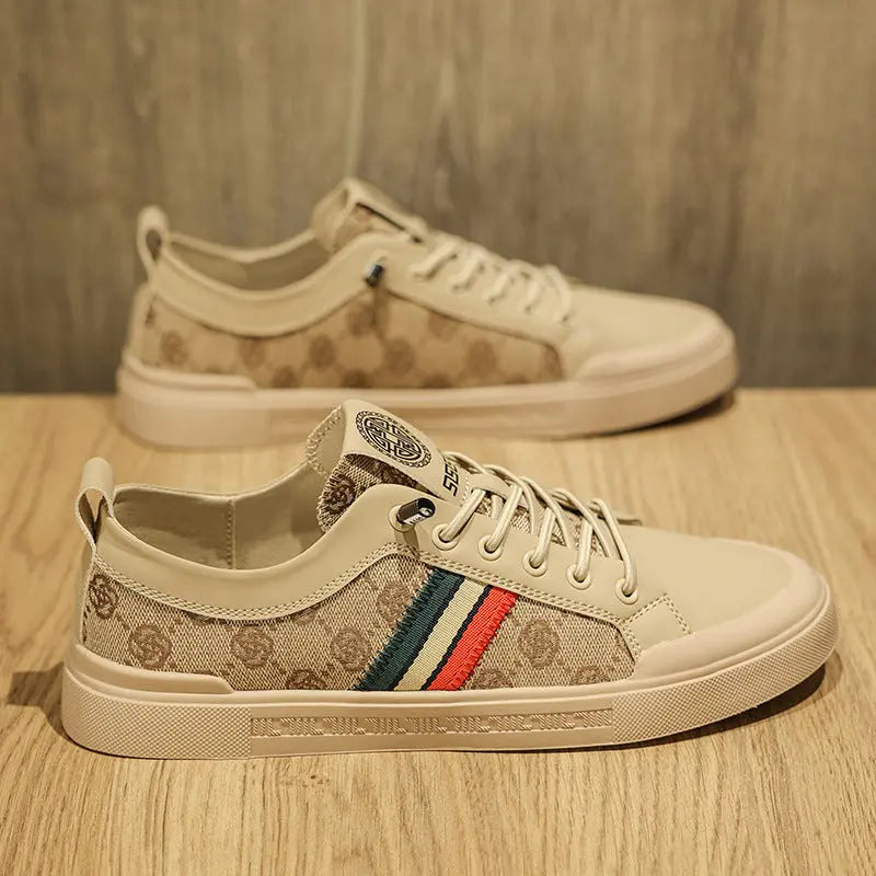 Men's Casual Sneakers High Quality Breathable Comfortable Trendy Men's Canvas Shoes Autumn And Summer