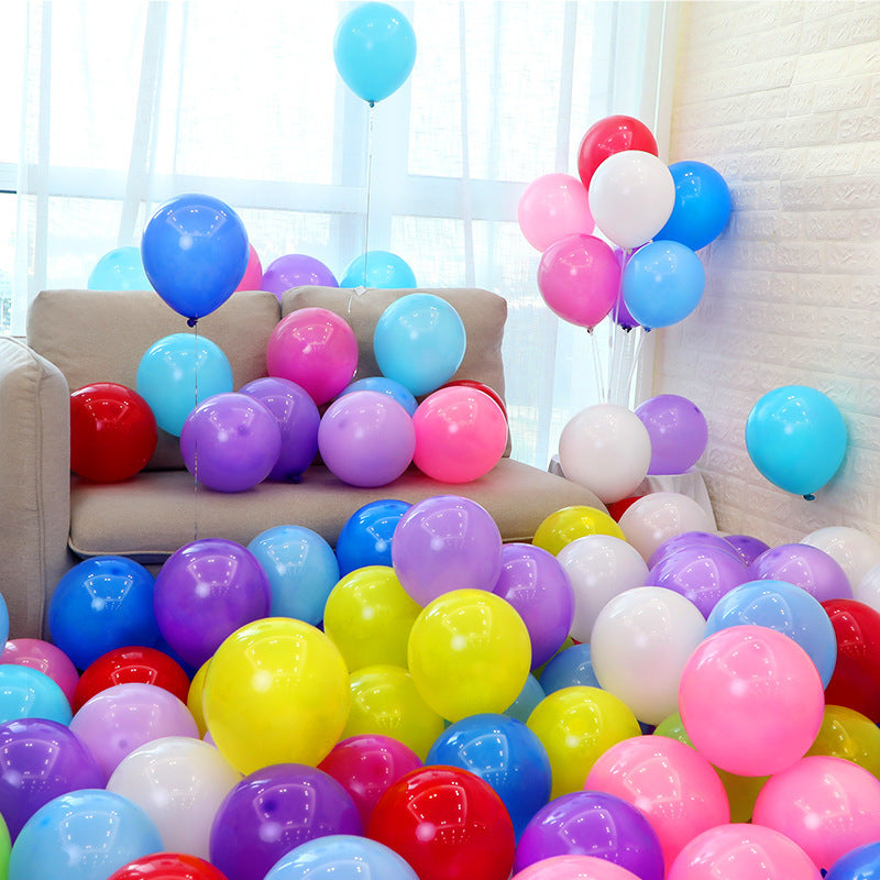 Macaroon Balloon 5 Inch 10 Inch 12 Inch 18 Inch 36 Inch Children's Birthday Party Balloon Candy Color Factory Wholesale