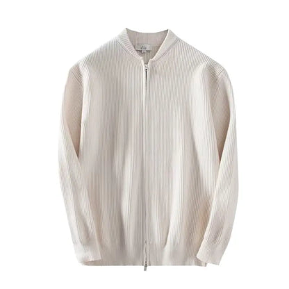 Autumn And Winter 2023 New Sweater Coat Men's Solid Color Knitted Cardigan Men's Casual All-match Slim-fit Top