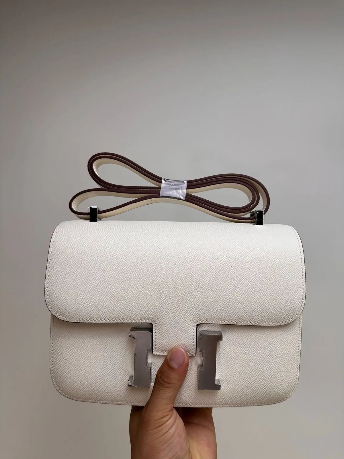 Women's Textured Cowhide Leather Flap Crossbody Bag