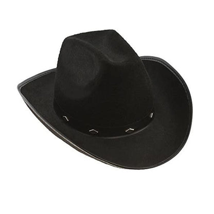 Chapéu de cowboy rosa com rebites Chapéu de cowboy ocidental com rebites Chapéu de feltro rosa