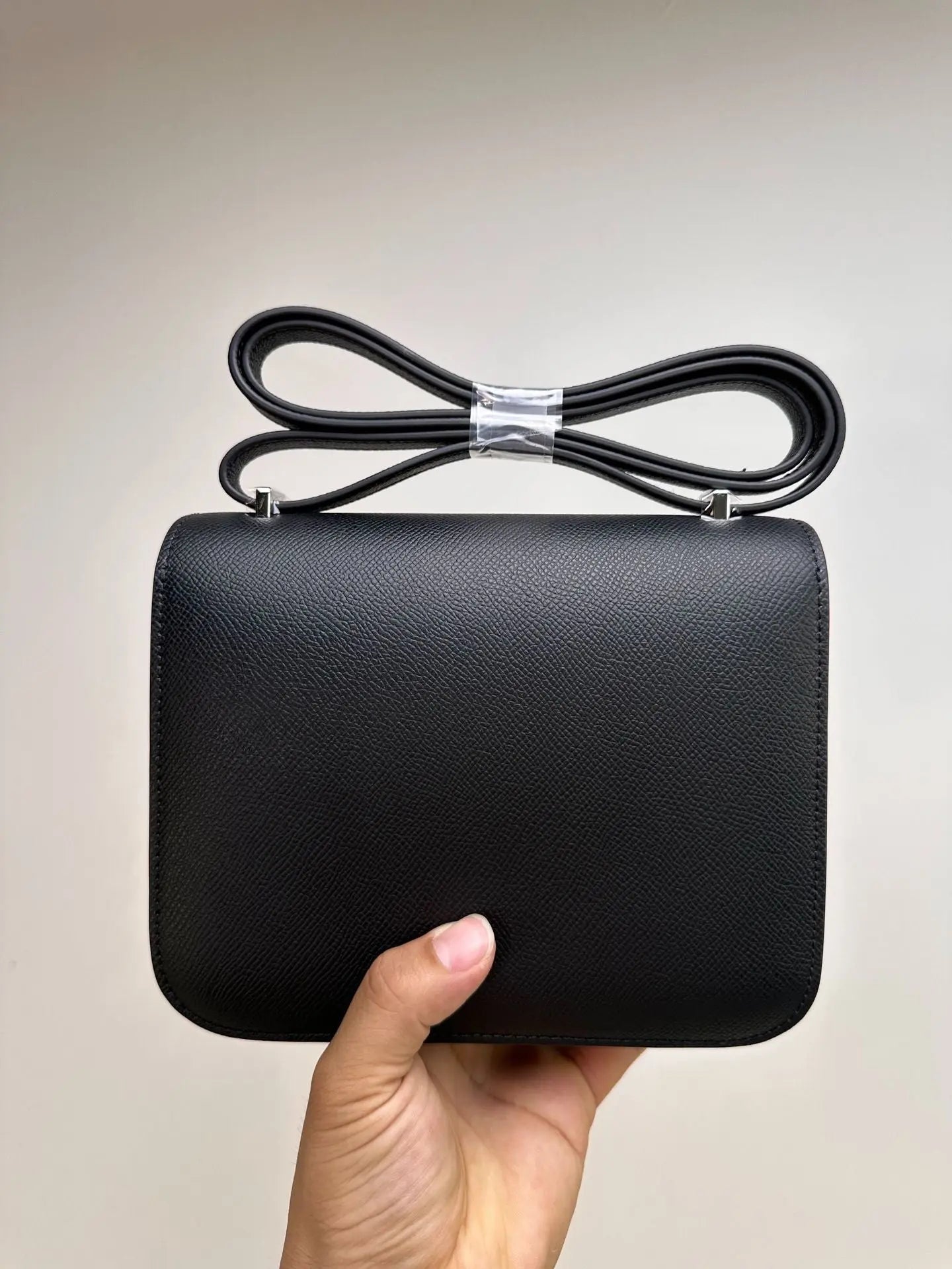 Women's Textured Cowhide Leather Flap Crossbody Bag